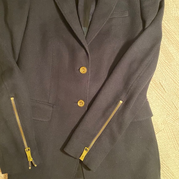 Navy Burberry blazer - Picture 4 of 7